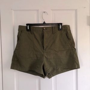 Army Green Madewell Shorts